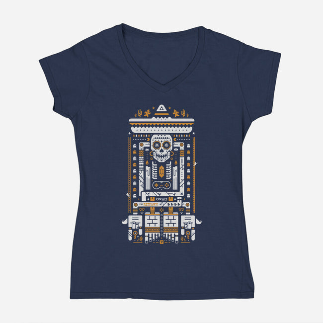 The Respawn-Womens-V-Neck-Tee-BadBox