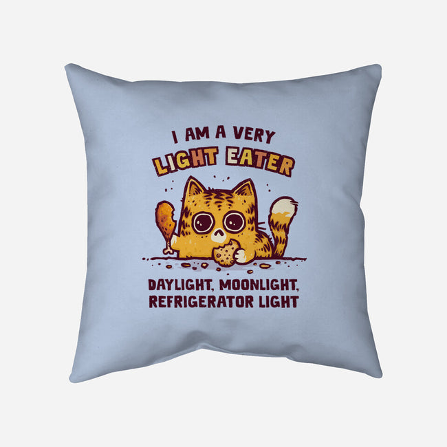 A Light Eater-None-Removable Cover w Insert-Throw Pillow-kg07