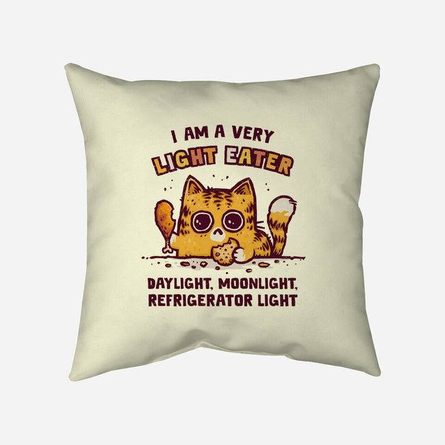 A Light Eater-None-Removable Cover w Insert-Throw Pillow-kg07