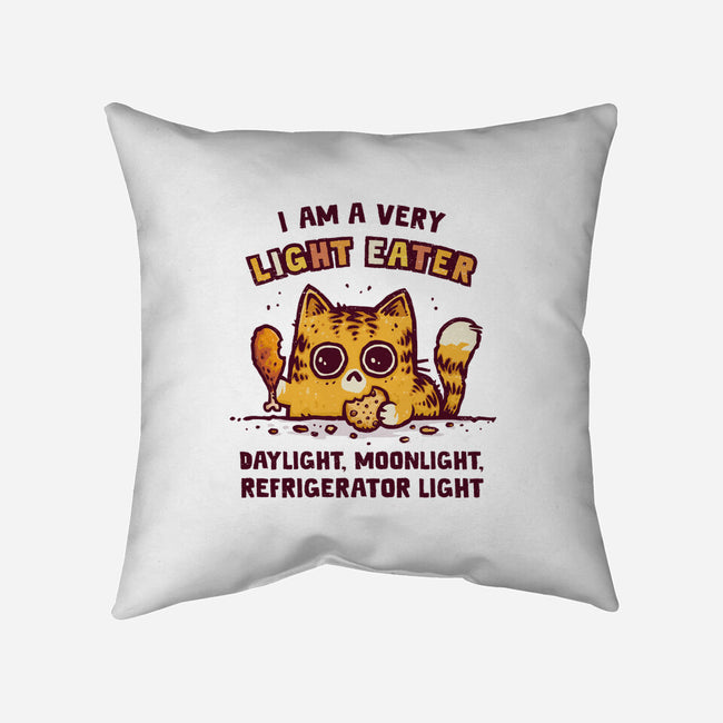 A Light Eater-None-Removable Cover w Insert-Throw Pillow-kg07