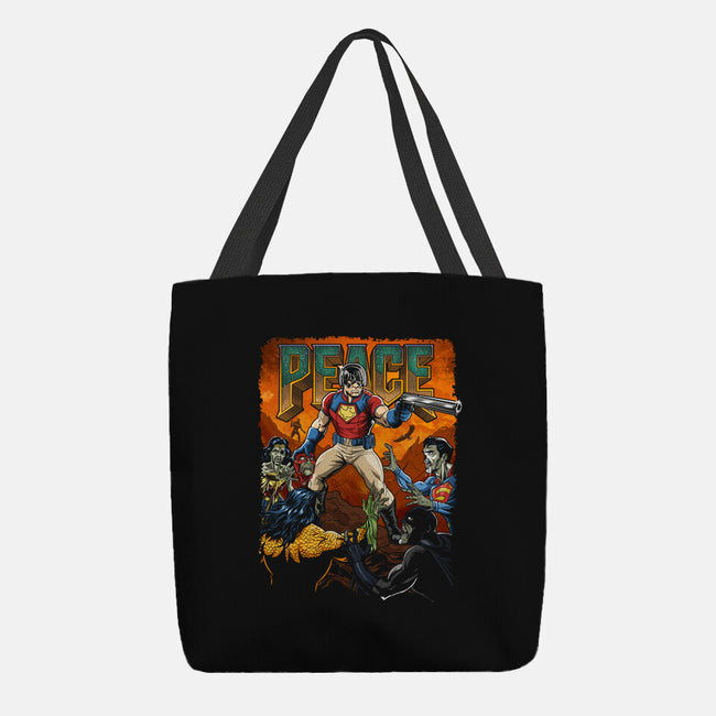 Peace On Snyderverse-None-Basic Tote-Bag-Diego Oliver
