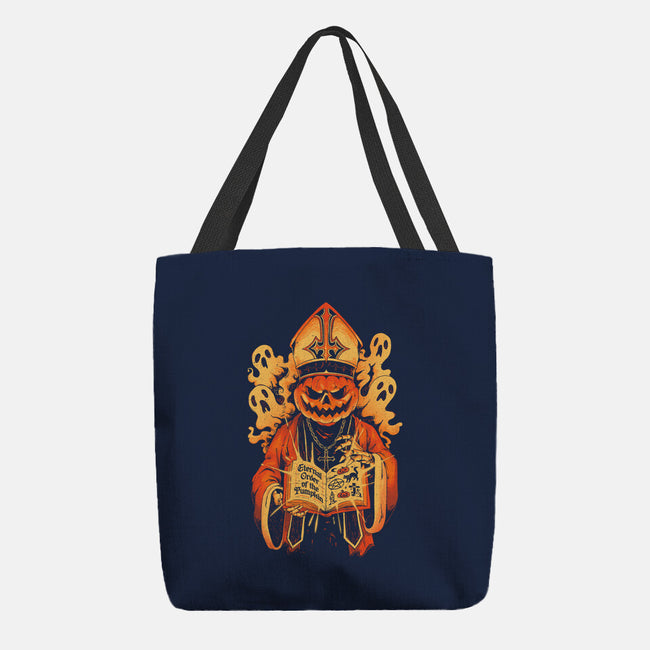 Eternal Order Of The Pumpkin-None-Basic Tote-Bag-eduely