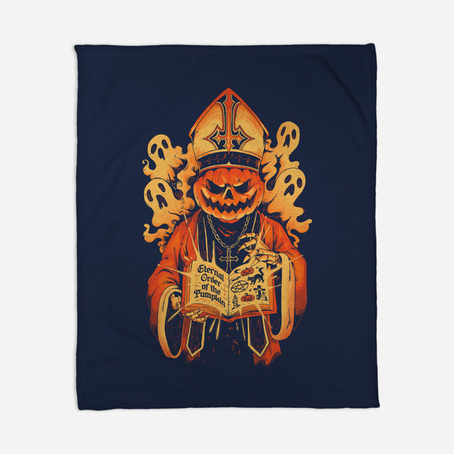 Eternal Order Of The Pumpkin-None-Fleece-Blanket-eduely