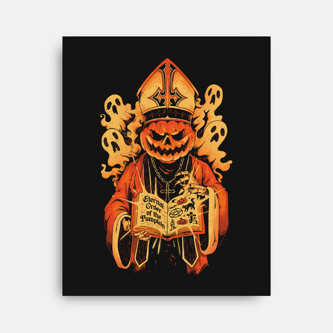Eternal Order Of The Pumpkin-None-Stretched-Canvas-eduely