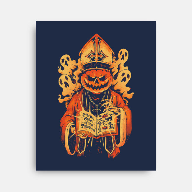 Eternal Order Of The Pumpkin-None-Stretched-Canvas-eduely