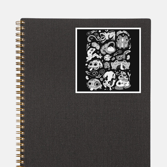 Froggy Overload-None-Glossy-Sticker-eduely