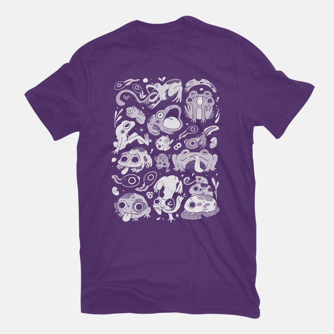 Froggy Overload-Mens-Basic-Tee-eduely