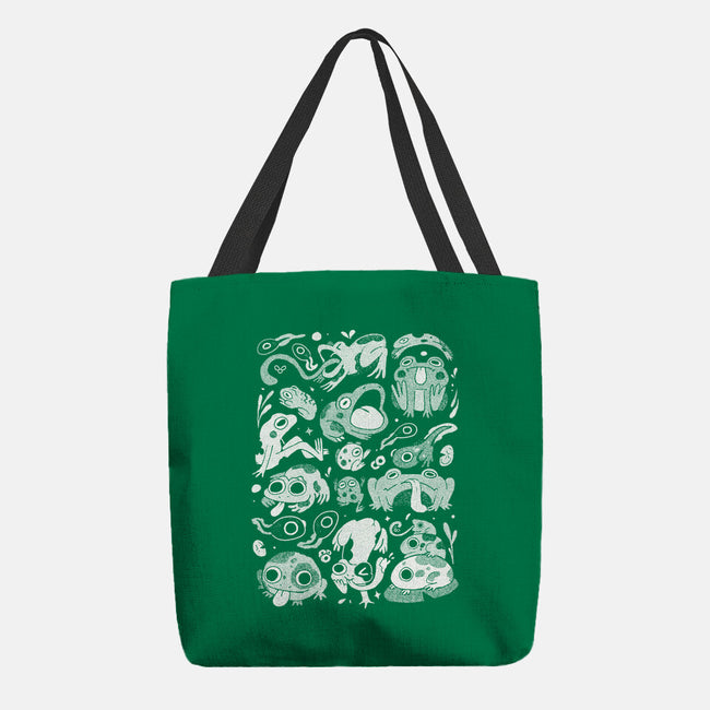 Froggy Overload-None-Basic Tote-Bag-eduely