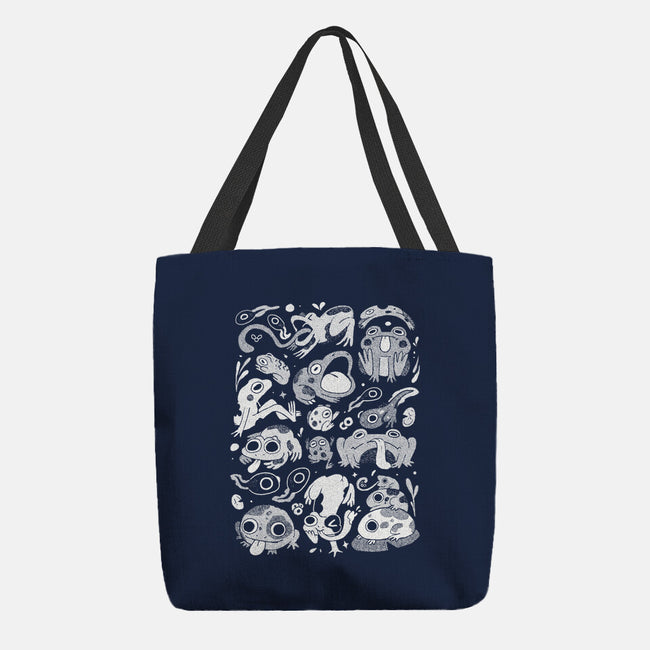 Froggy Overload-None-Basic Tote-Bag-eduely