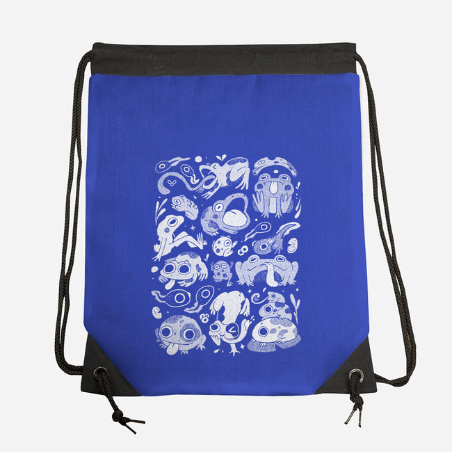 Froggy Overload-None-Drawstring-Bag-eduely