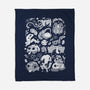 Froggy Overload-None-Fleece-Blanket-eduely