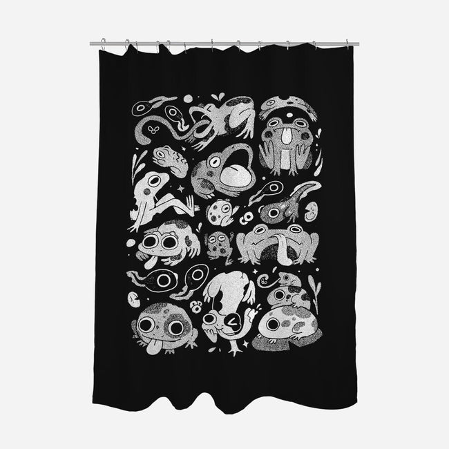 Froggy Overload-None-Polyester-Shower Curtain-eduely