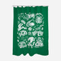 Froggy Overload-None-Polyester-Shower Curtain-eduely