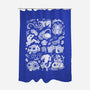 Froggy Overload-None-Polyester-Shower Curtain-eduely