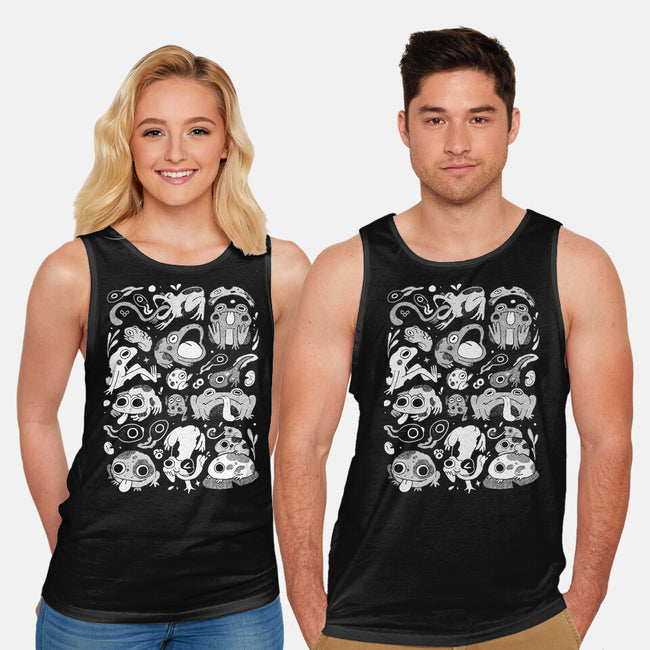 Froggy Overload-Unisex-Basic-Tank-eduely