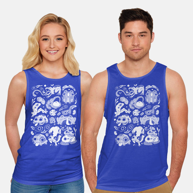 Froggy Overload-Unisex-Basic-Tank-eduely