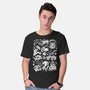 Froggy Overload-Mens-Basic-Tee-eduely