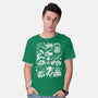 Froggy Overload-Mens-Basic-Tee-eduely