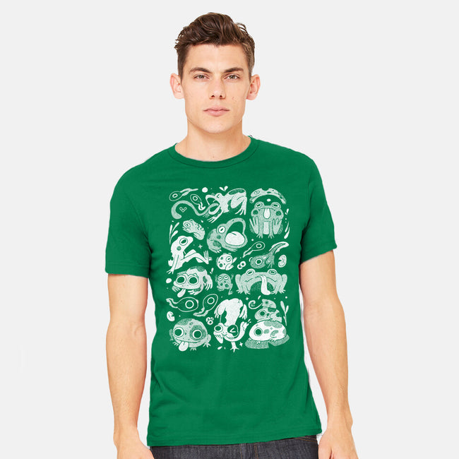 Froggy Overload-Mens-Heavyweight-Tee-eduely