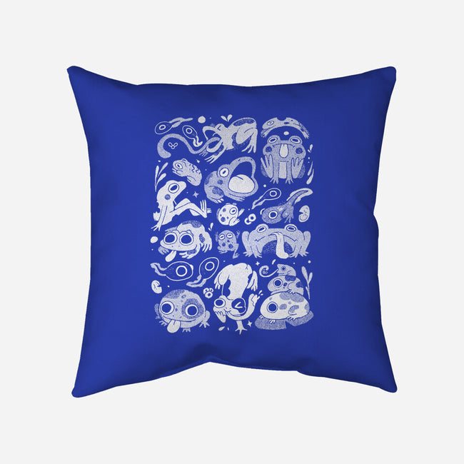 Froggy Overload-None-Removable Cover w Insert-Throw Pillow-eduely