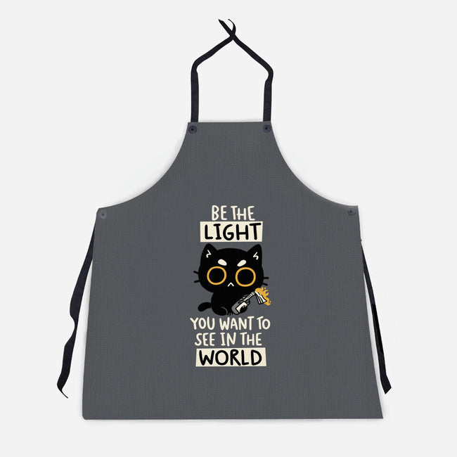 Be The Light-Unisex-Kitchen-Apron-koalastudio
