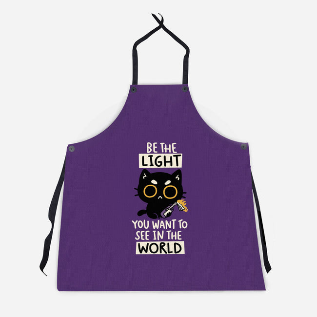 Be The Light-Unisex-Kitchen-Apron-koalastudio