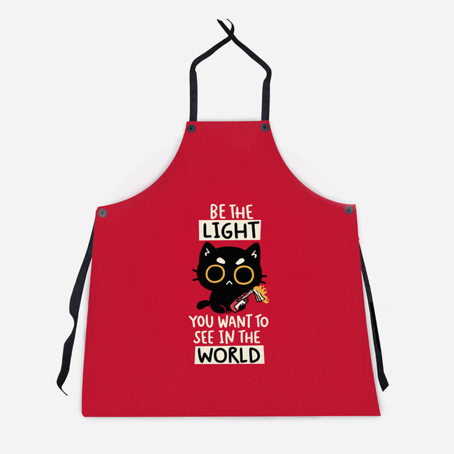 Be The Light-Unisex-Kitchen-Apron-koalastudio