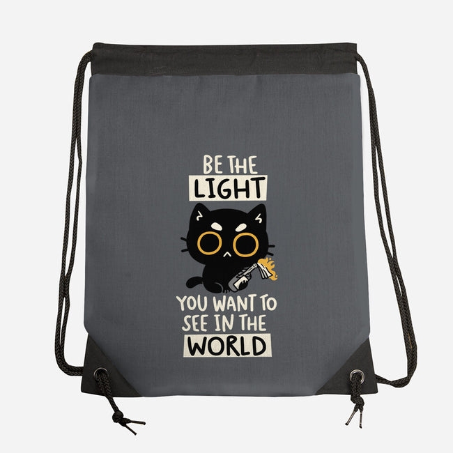 Be The Light-None-Drawstring-Bag-koalastudio
