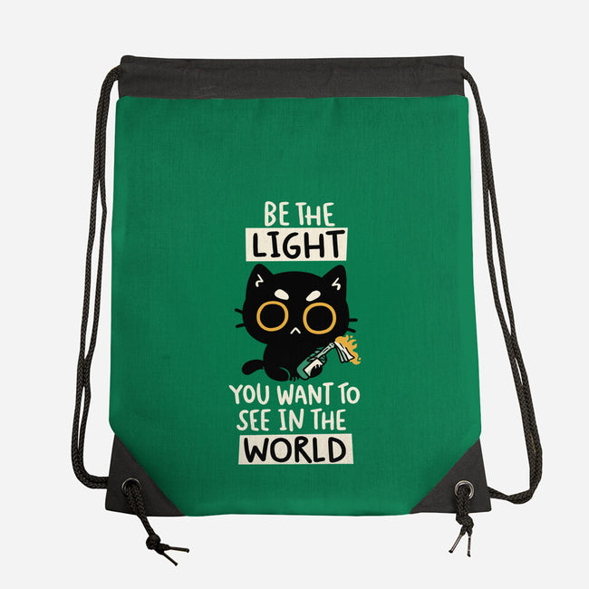 Be The Light-None-Drawstring-Bag-koalastudio