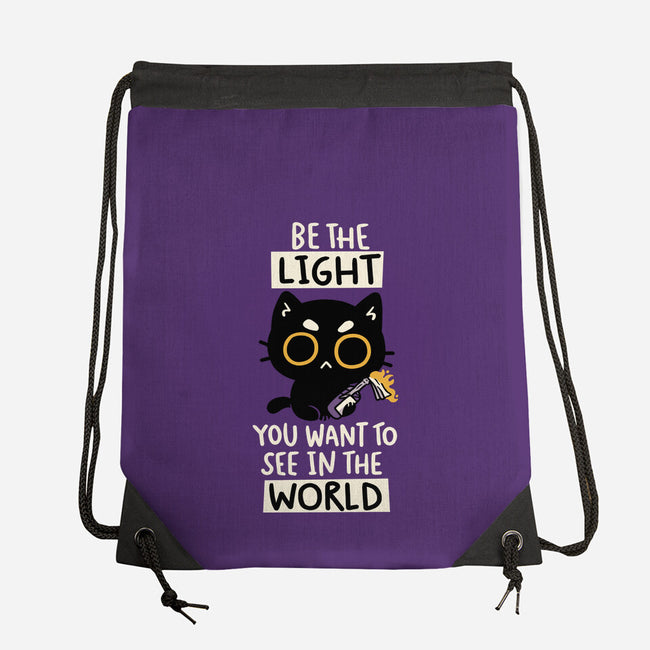 Be The Light-None-Drawstring-Bag-koalastudio