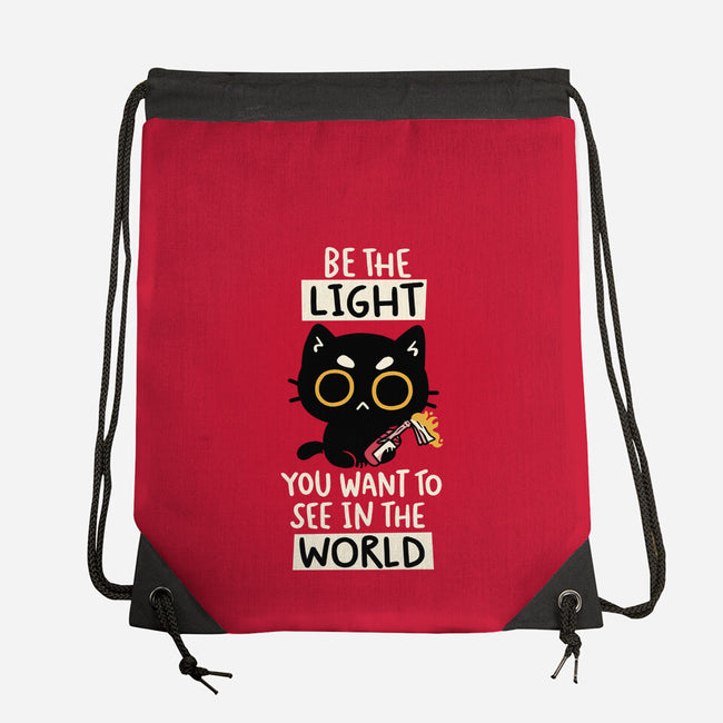 Be The Light-None-Drawstring-Bag-koalastudio