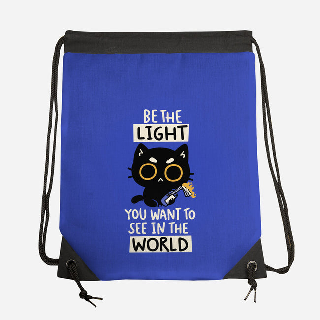 Be The Light-None-Drawstring-Bag-koalastudio