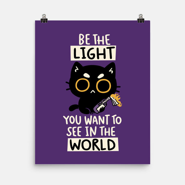 Be The Light-None-Matte-Poster-koalastudio