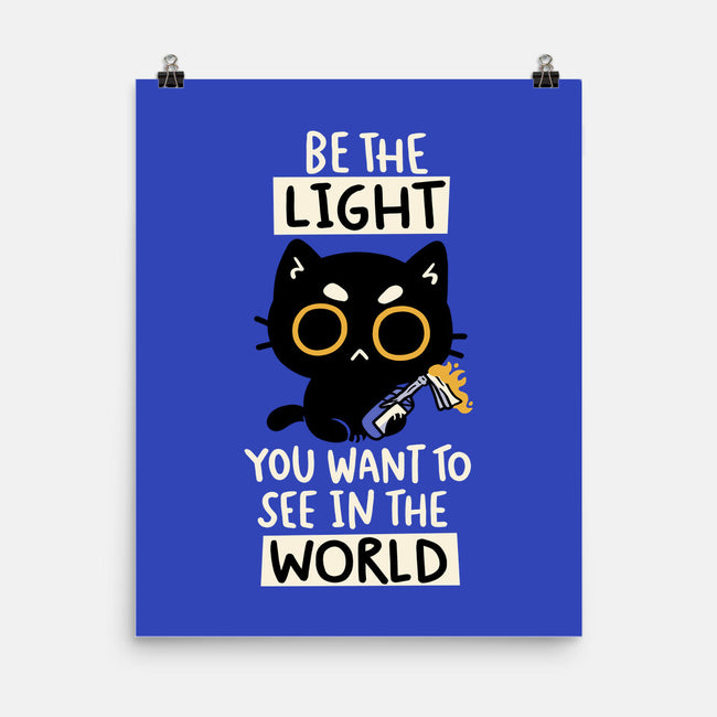 Be The Light-None-Matte-Poster-koalastudio