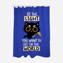 Be The Light-None-Polyester-Shower Curtain-koalastudio