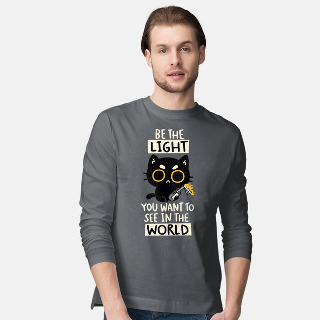 Be The Light-Mens-Long Sleeved-Tee-koalastudio