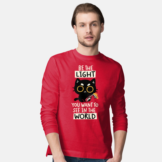Be The Light-Mens-Long Sleeved-Tee-koalastudio