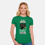 Be The Light-Womens-Fitted-Tee-koalastudio