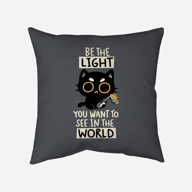 Be The Light-None-Removable Cover w Insert-Throw Pillow-koalastudio