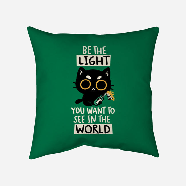 Be The Light-None-Removable Cover w Insert-Throw Pillow-koalastudio