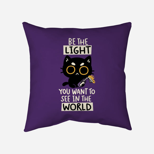 Be The Light-None-Removable Cover w Insert-Throw Pillow-koalastudio