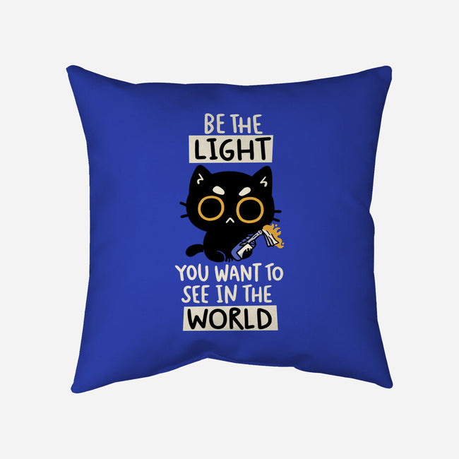 Be The Light-None-Removable Cover w Insert-Throw Pillow-koalastudio