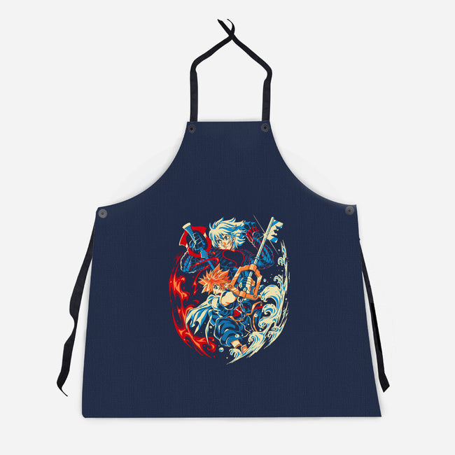 What's In Your Heart-Unisex-Kitchen-Apron-Estudio Horta
