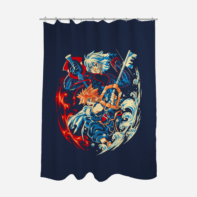What's In Your Heart-None-Polyester-Shower Curtain-Estudio Horta