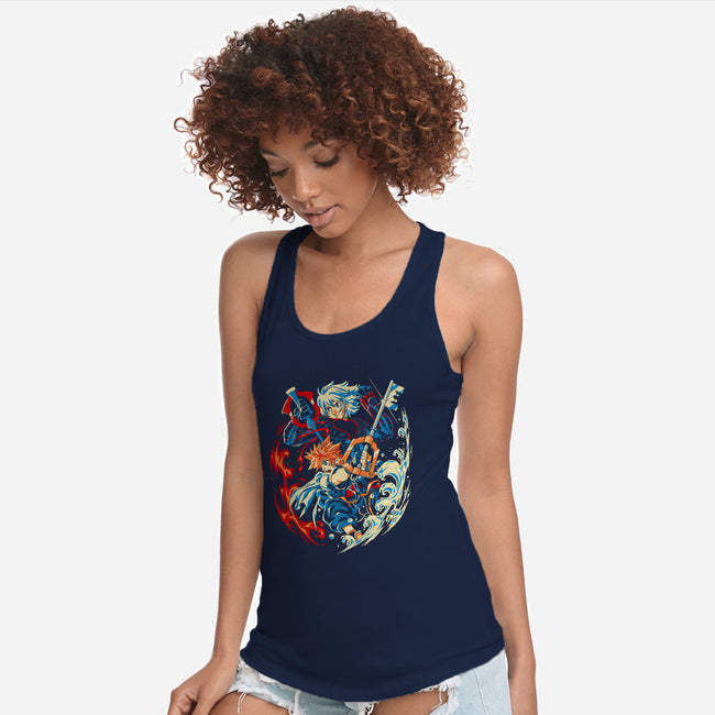 What's In Your Heart-Womens-Racerback-Tank-Estudio Horta