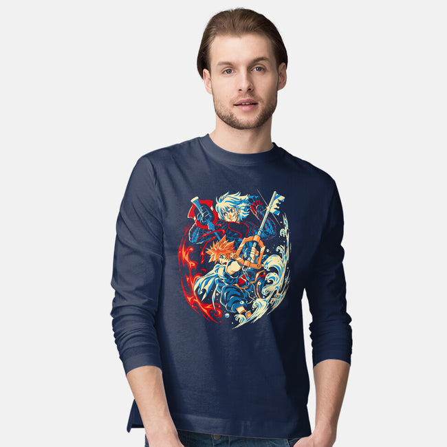 What's In Your Heart-Mens-Long Sleeved-Tee-Estudio Horta