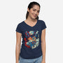 What's In Your Heart-Womens-V-Neck-Tee-Estudio Horta