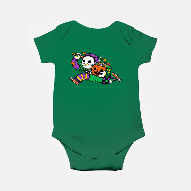 Halloween Candy Run-Baby-Basic-Onesie-krisren28