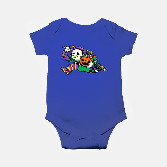 Halloween Candy Run-Baby-Basic-Onesie-krisren28