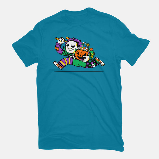 Halloween Candy Run-Unisex-Basic-Tee-krisren28